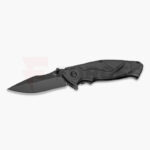 Тактически сгъваем нож Boker Plus All Black Pro D2 Синтетична дръжка Черен » Force.BG