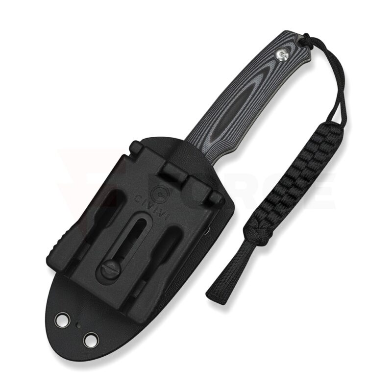 Бушкрафт нож CIVIVI Altus Fixed 14C28N сиво-черен G10 » Force.BG