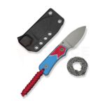 Фиксиран нож CIVIVI Baby Banter Nitro-V Red/White/Blue G10 » Force.BG