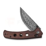 Джобен нож CIVIVI Noctis Guibourtia Damascus Wood Handle 75.7 мм » Force.BG