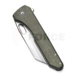 Джобен нож CIVIVI Nugz 14C28N Green Canvas Micarta » Force.BG