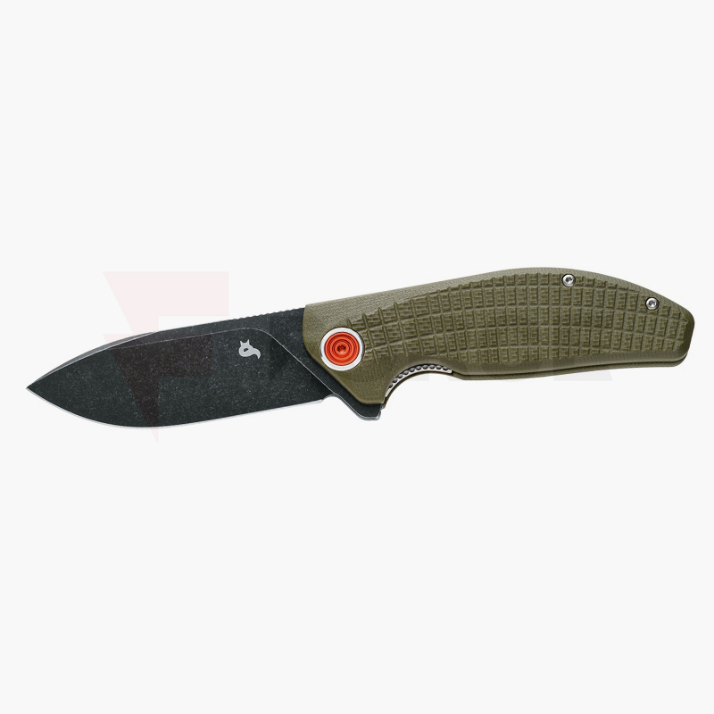 Джобен нож Black Fox Acutus D2 OD green G10 196 мм » Force.BG