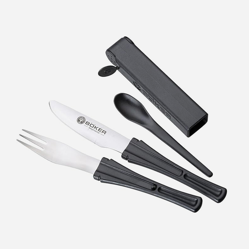 Комплект за хранене Böker Plus Tech Tool Fork 21 см черен » Force.BG