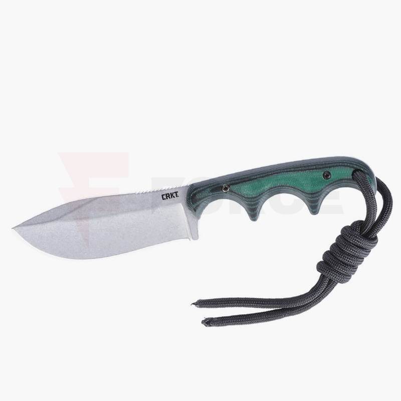 Ловен нож CRKT Minimalist Nessmuk D2 Micarta зелен » Force.BG