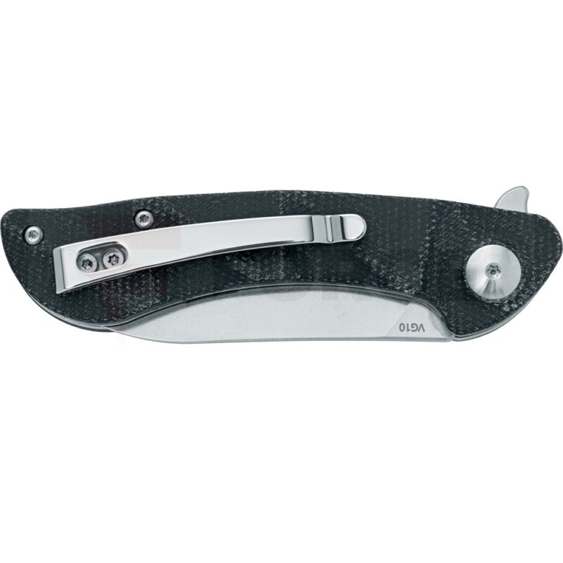 EDC нож Black Fox Dripper VG10 с черна микарта » Force.BG