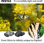 Бинокъл за наблюдение PENTAX Papilio III 6.5x21 WR Olive » Force.BG