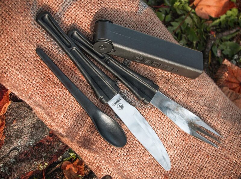 Комплект за хранене Böker Plus Tech Tool Fork 21 см черен » Force.BG