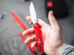 Компактен джобен нож Boker Plus Fire Ant 4116 червен » Force.BG