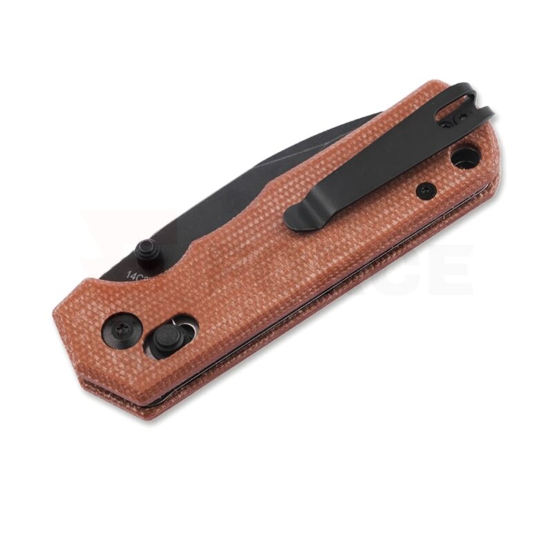 Джобен нож Boker Plus Rockstub 14C28N Brown Micarta » Force.BG