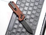 Джобен нож Boker Plus Rockstub 14C28N Brown Micarta » Force.BG