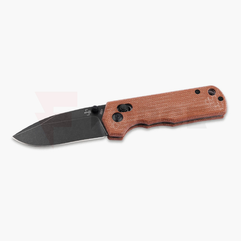 Джобен нож Boker Plus Rockstub 14C28N Brown Micarta » Force.BG