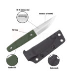 Нож с фиксирано острие BPS Knives Aurora VG-10 G10 » Force.BG