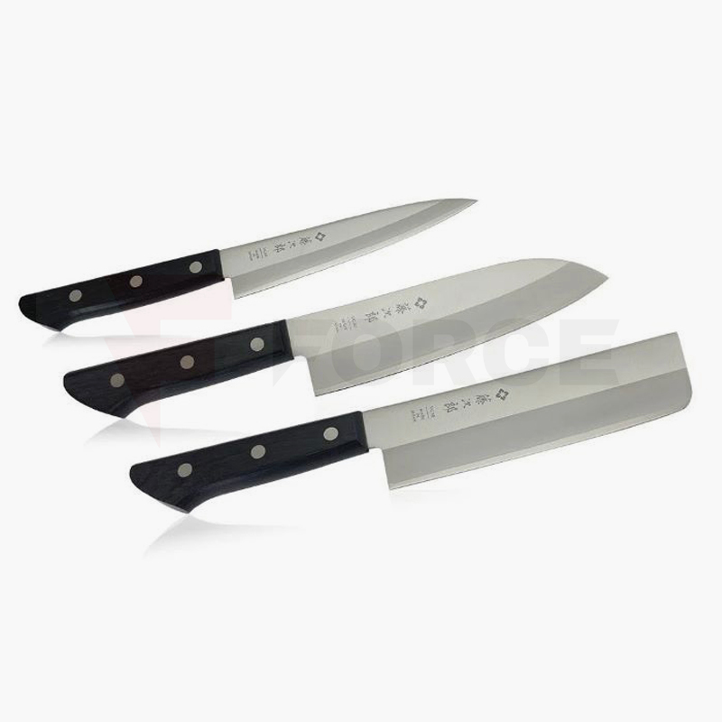Комплект кухненски ножове Tojiro Basic TBS-300 VG10 » Force.BG