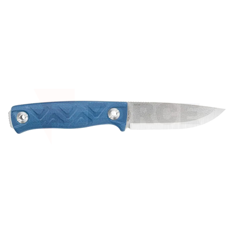 Бушкрафт нож SRM 702T-ME - 14C28N Micarta Blue » Force.BG