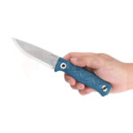 Бушкрафт нож SRM 702T-ME - 14C28N Micarta Blue » Force.BG