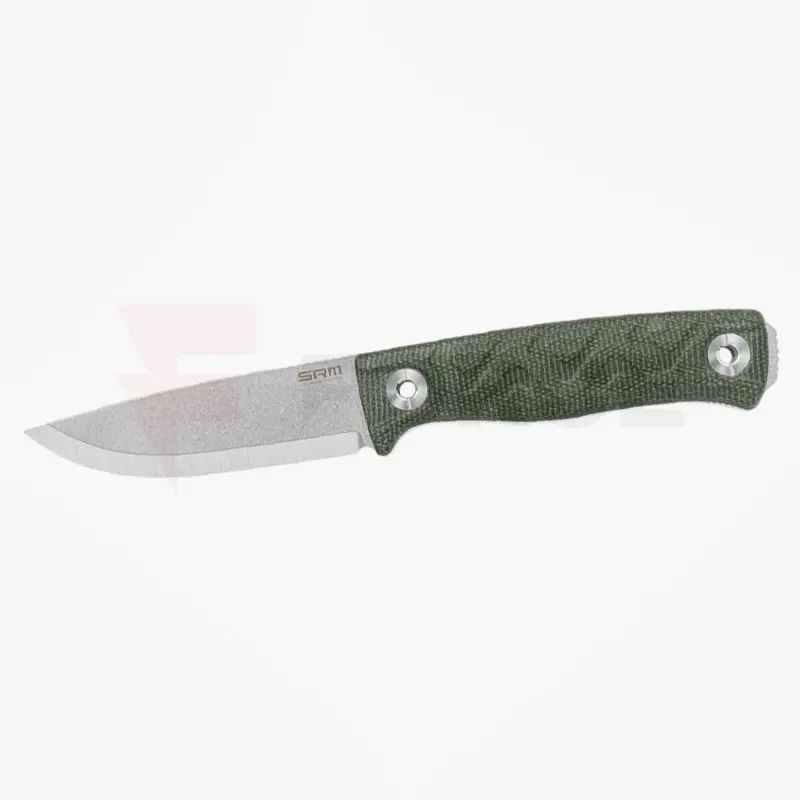 Бушкрафт нож SRM 702T-MP 14C28N Micarta зелен 99мм » Force.BG