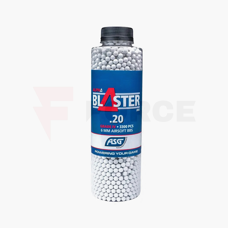 Еърсофт топчета Alpha Blaster BBs 0.20гр. 3300бр. 6mm » Force.BG
