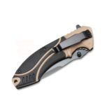 Тактически сгъваем нож Boker Plus Advance Desert Pro D2 кафяв » Force.BG
