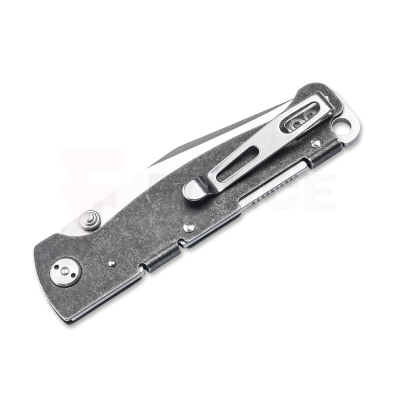 Сгъваем джобен нож Boker Plus Atlas Clippoint TS D2 черен » Force.BG