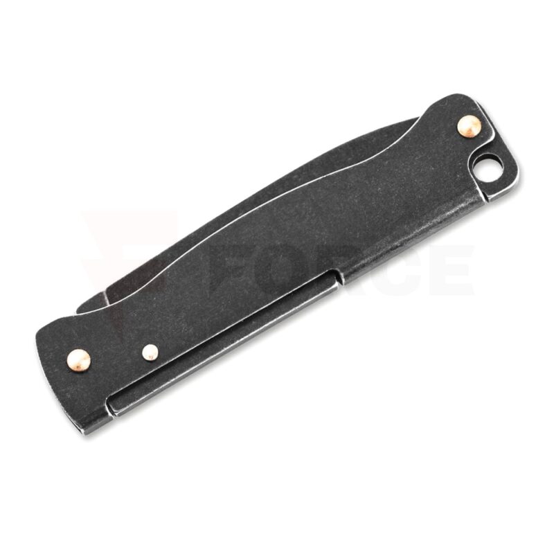 Джобен нож Boker Plus Atlas Mini Dark 12C27 черен » Force.BG