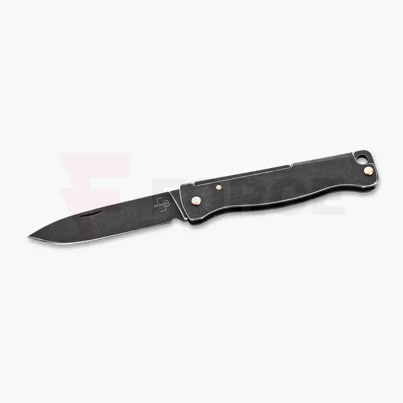 Джобен нож Boker Plus Atlas Mini Dark 12C27 черен » Force.BG
