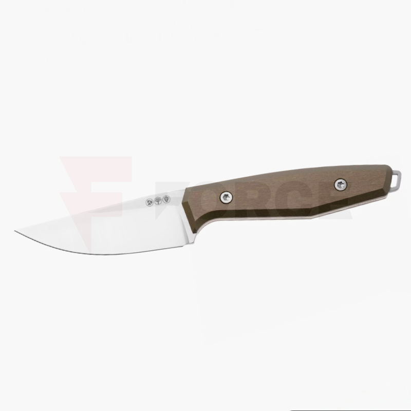 Ловен нож с фиксирано острие Boker AK1 Droppoint MagnaCut Gold 7.6 см » Force.BG