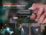 Компактен LED фенер Fenix E04R 300 лумена бял » Force.BG