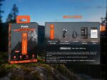 Акумулаторен тактически фенер Fenix E06R Pro RG LED оранжев 1600 лумена » Force.BG