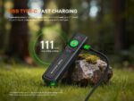 Акумулаторен тактически фенер Fenix E06R Pro RG LED оранжев 1600 лумена » Force.BG