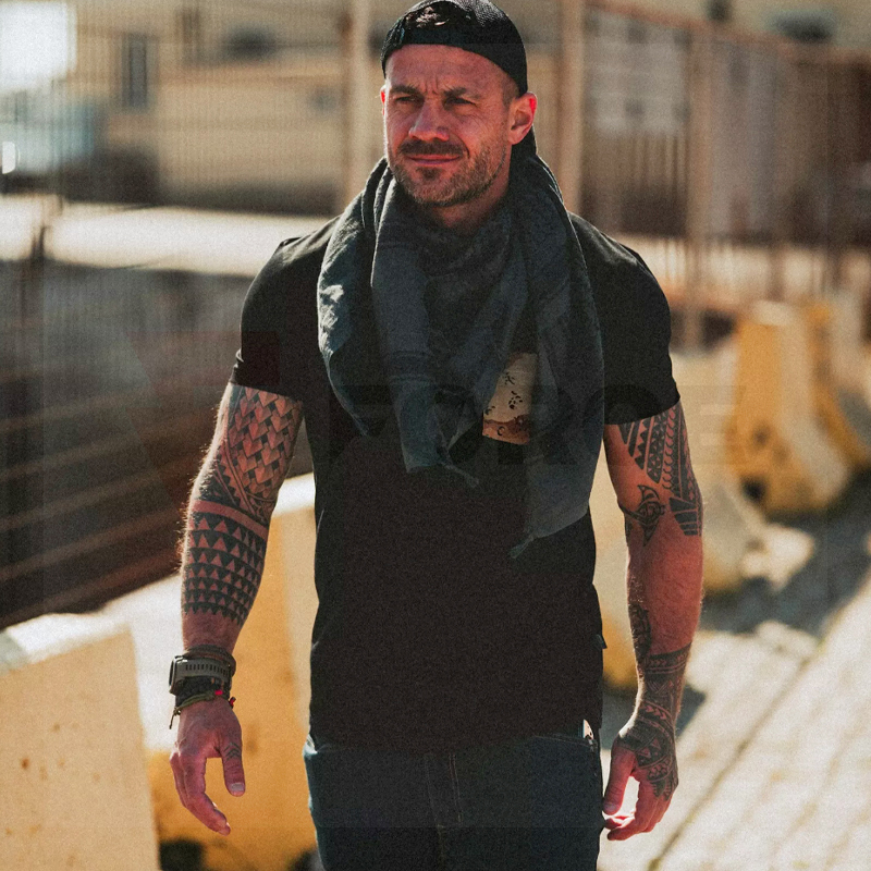 Шал Helikon-Tex Shemagh Scarf Coyote - памучен » Force.BG