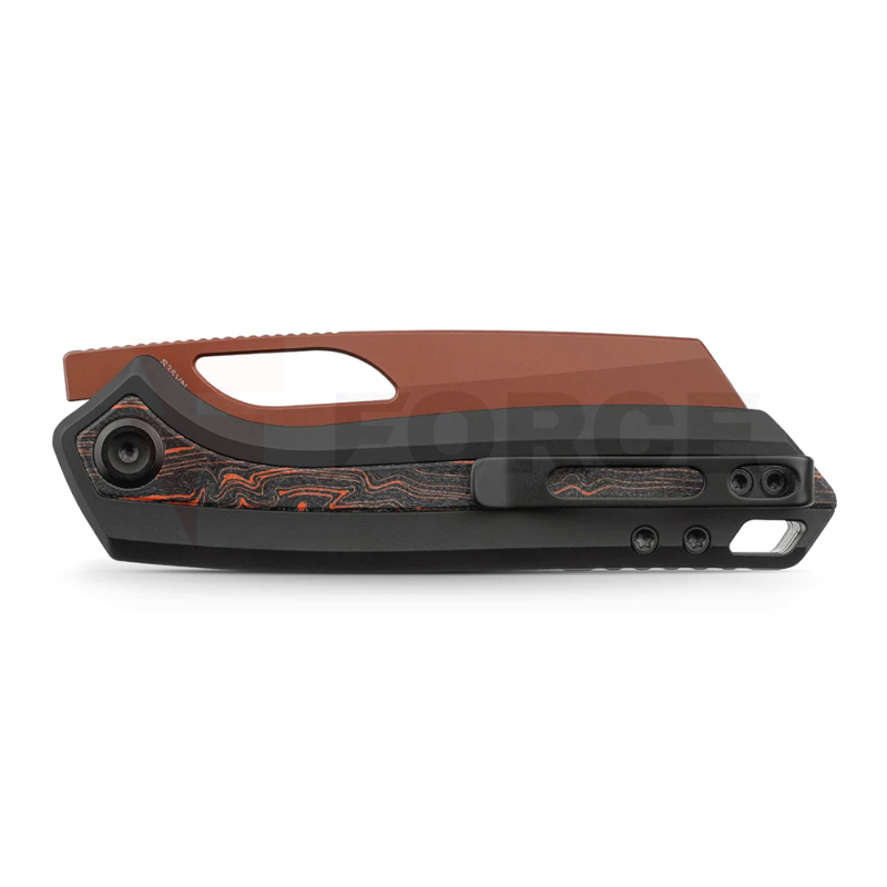 Сгъваем нож Vosteed Kroc 329 S35VN G10 Black-Copper Dune » Force.BG