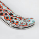 Сгъваем джобен нож Vosteed Naga S35VN Bamboo Micarta Coral » Force.BG