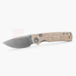 Сгъваем джобен нож Vosteed Raccoon TiSlim S35VN Титан Acid Wash Gray » Force.BG