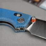 Сгъваем нож Vosteed Porcupine ModSwap 154CM Micarta Blue-Satin » Force.BG