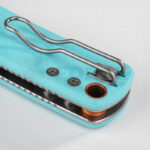 Джобен нож Vosteed Porcupine 14C28N G10 Sky Blue 76мм » Force.BG