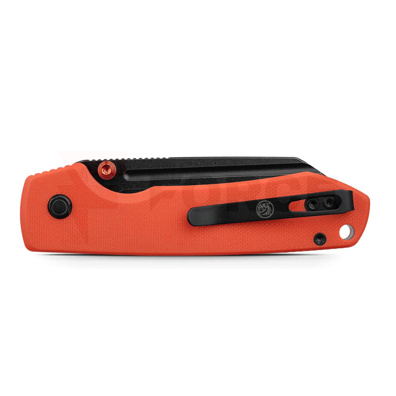 Джобен нож Vosteed Raccoon 14C28N G10 Orange-Black Stonewash 82,60 мм » Force.BG