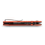 Джобен нож Vosteed Raccoon 14C28N G10 Orange-Black Stonewash 82,60 мм » Force.BG