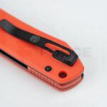 Джобен нож Vosteed Raccoon 14C28N G10 Orange-Black Stonewash 82,60 мм » Force.BG