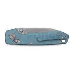 Джобен нож Vosteed Raccoon TiSlim 154CM Титан Blue-Stonewash » Force.BG