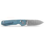 Джобен нож Vosteed Raccoon TiSlim 154CM Титан Blue-Stonewash » Force.BG