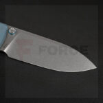 Джобен нож Vosteed Raccoon TiSlim 154CM Титан Blue-Stonewash » Force.BG
