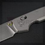 Джобен нож Vosteed Raccoon TiSlim 154CM Titanium Gray-Satin » Force.BG