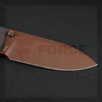 Джобен нож Vosteed Raccoon TiSlim 154CM Titanium Purple-Copper » Force.BG