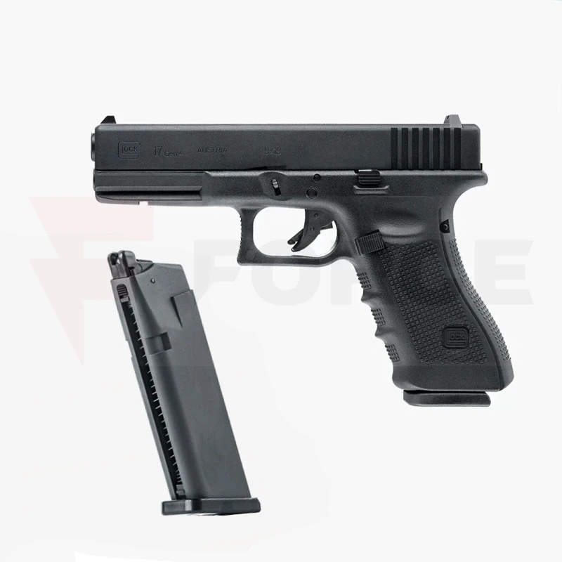 Еърсофт пистолет CO2 GLOCK 17 Gen4 6мм + Резервен пълнител » Force.BG