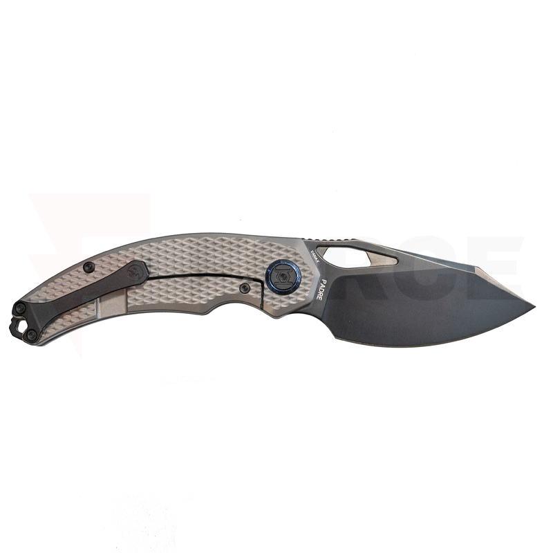 Сгъваем нож KUNWU Padre Vanax DLC Diamond Titanium 85 мм » Force.BG