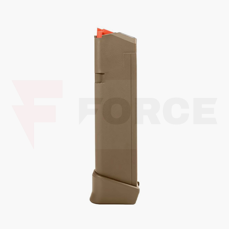 Пълнител за Glock 19X 9х19 19 заряда койот » Force.BG