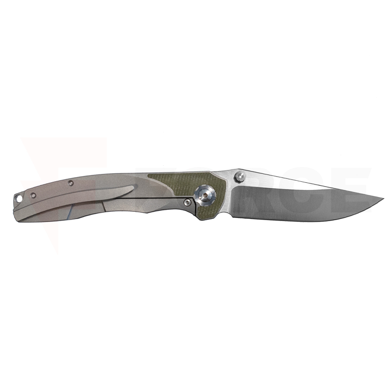Джобен нож Eutsler DUK M390 Titanium Micarta » Force.BG