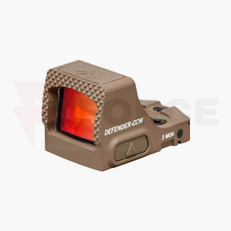 Бързомер за пистолет Vortex Defender-CCW Red Dot 3MOA TAN » Force.BG
