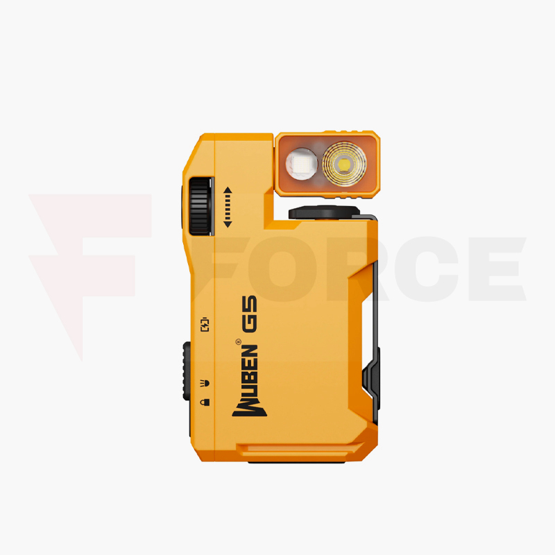 Компактен фенер WUBEN G5 EDC 400 lumens Yellow » Force.BG