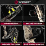 Компаунд лък Barnett Vortex Hunter G3 45-60 LB Camo » Force.BG